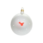 Ornaments Wreath W/ Red Bird Ornament